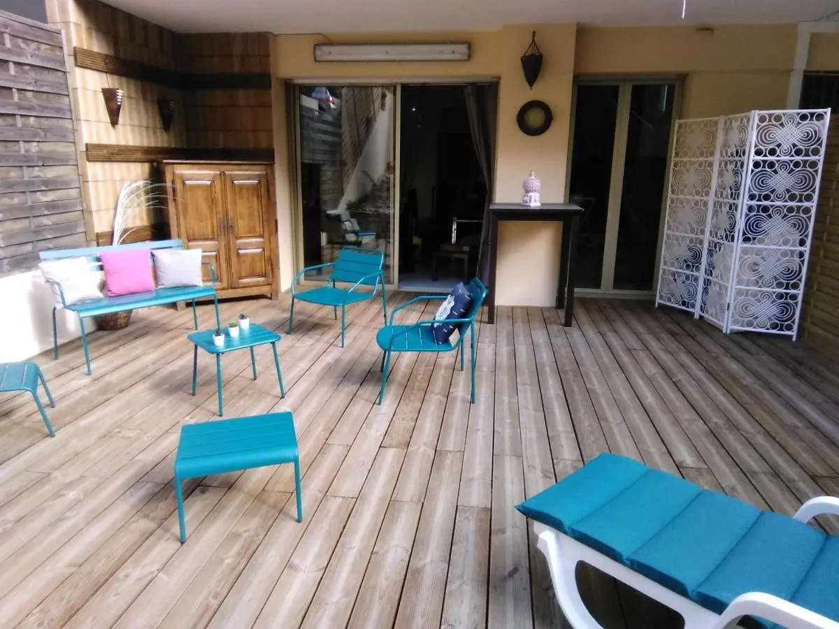 Nice- Gairaut - Jardin Prive- Grand F1 Lumineux-Piscine Collective Nizza